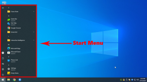 The Windows 10 Start Menu