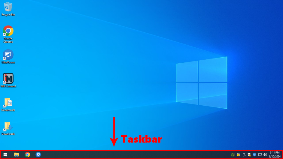 Windows 10 Taskbar